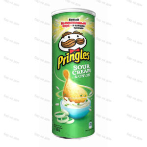 ЧИПСЫ ПРИНГЛС СМЕТАНА И ЛУК