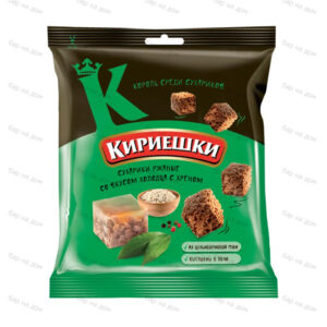 СУХАРИКИ "КИРИЕШКИ" ХОЛОДЕЦ/ХРЕН